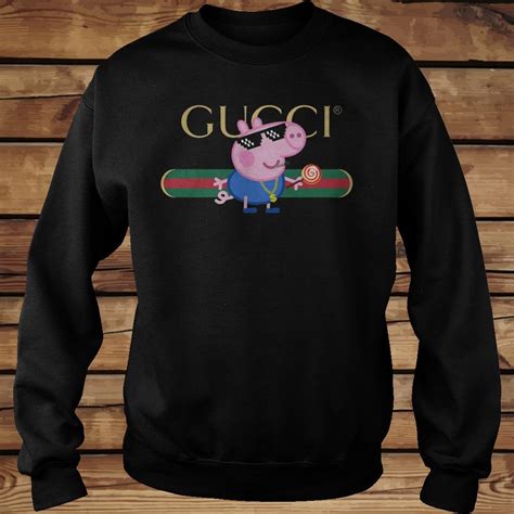 gucci peppa pig sweater|Gucci flying pig sweatshirt.